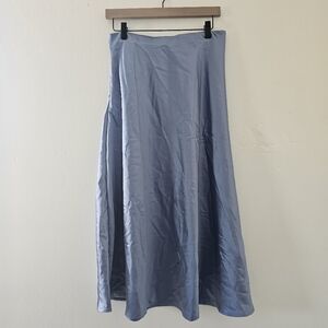 Zeagoo Light Blue Midi Skirt